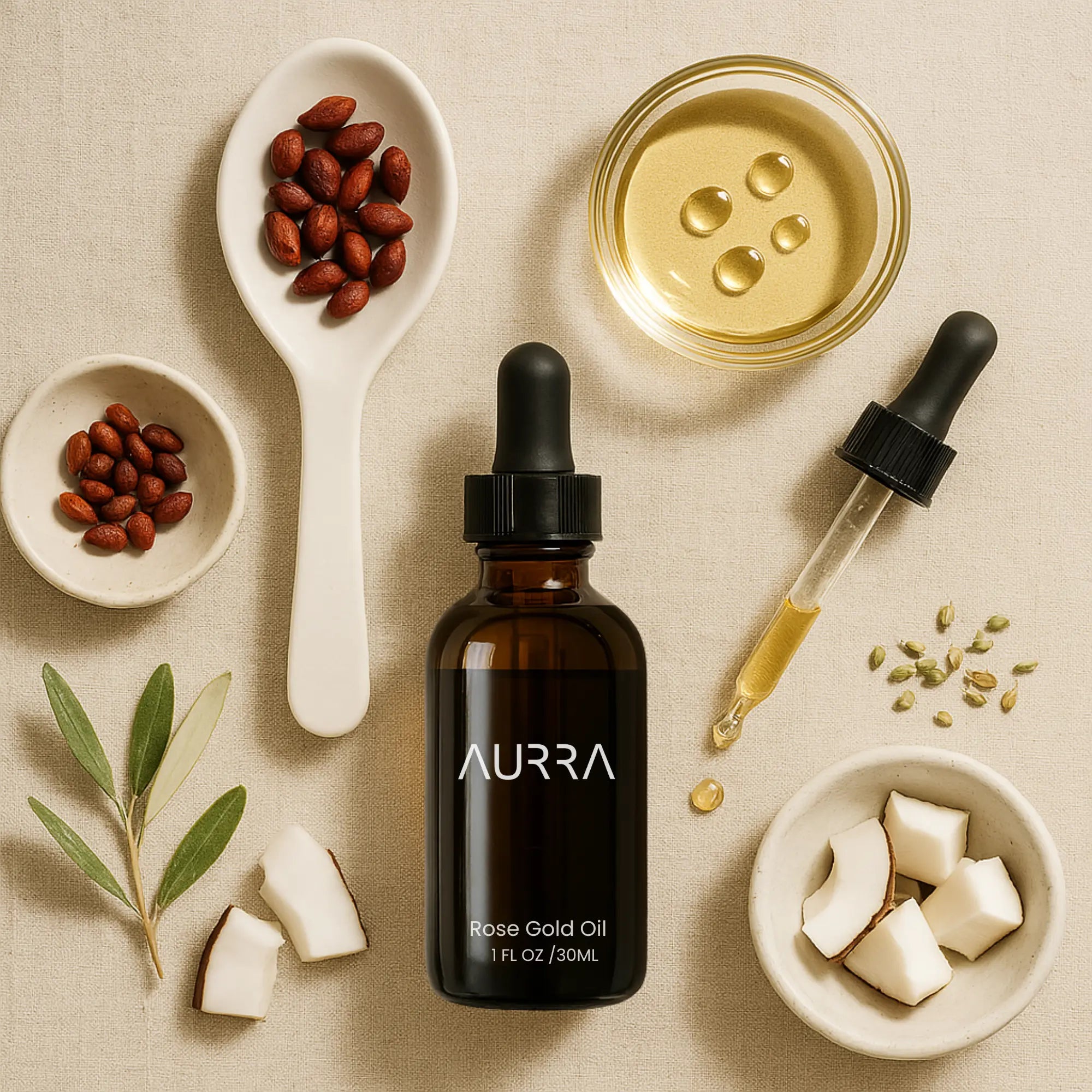 Anti-aging Rose Gold Oil